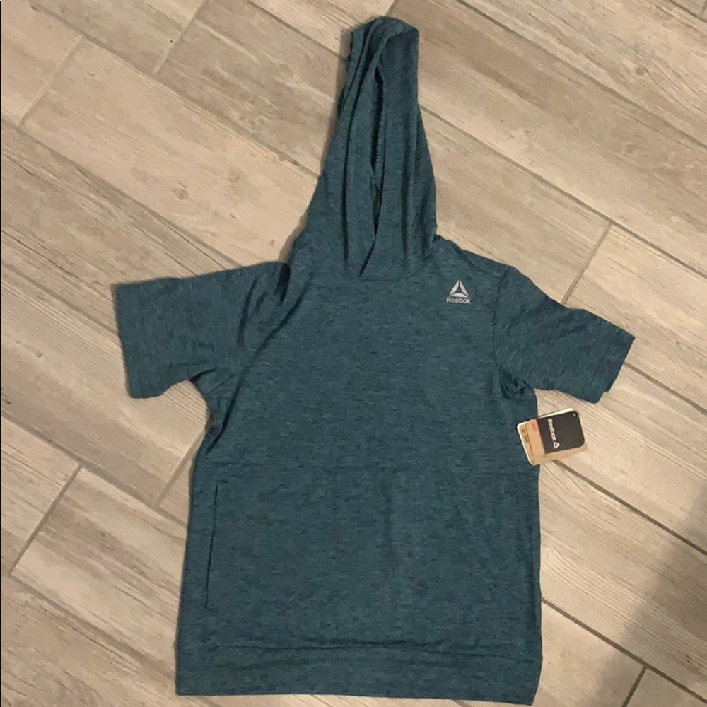 Brand new Reebok dry fit short sleeved hoodie
